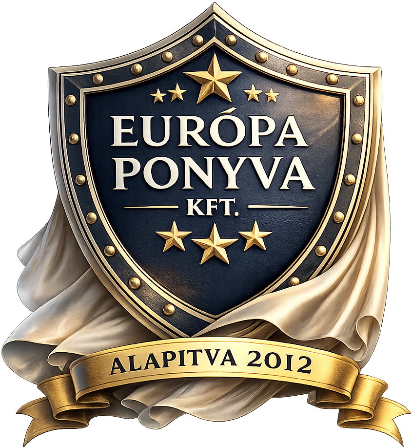 Európa Ponyva Kft. - Logó fejléc